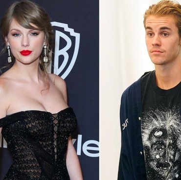 Justin Bieber Ejek Taylor Swift yang Repot Cari Pisang