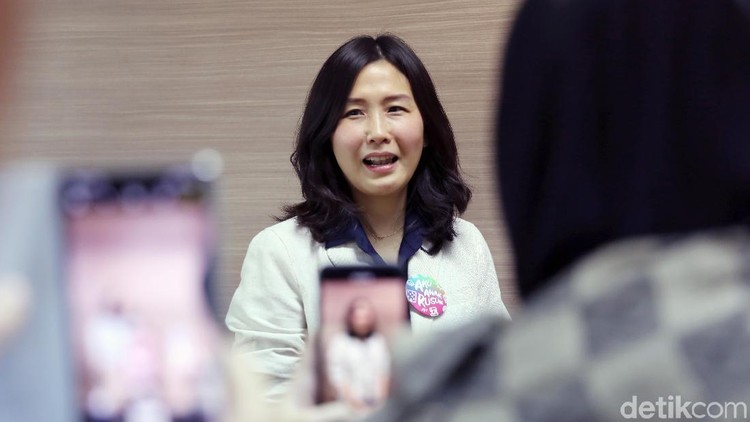 Veronica Tan Veronica Tan saat berkunjung ke kantor detikcom.
