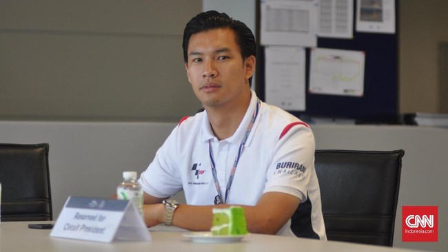Direktur Pelaksana Sirkuit Internasional Buriram, Tanaisiri Chanvitayarom, berbagi masukan soal rencana Indonesia menjadi tuan rumah balap MotoGP.