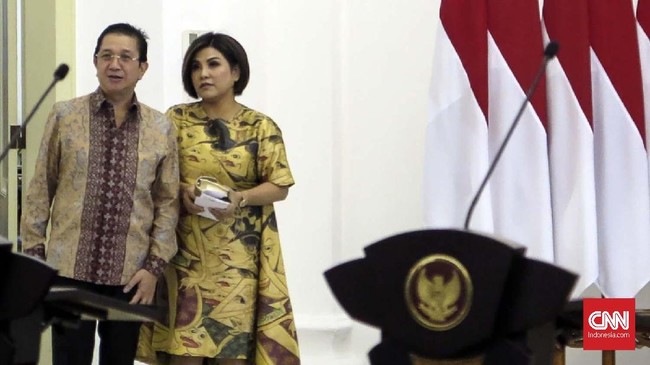Presiden Joko Widodo menjamu Perdana Menteri Belanda Mark Rutte dengan santap siang bersama yang dihadiri oleh Direktur Utama PT Freeport Indonesia Tony Wenas.