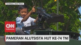 VIDEO: Pameran Alutsista HUT Ke-74 TNI