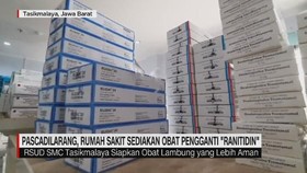 VIDEO: Rumah Sakit Sediakan Obat Pengganti Ranitidin
