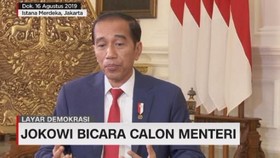 VIDEO: Jokowi Bicara Calon Menteri