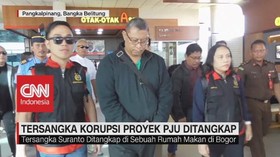 VIDEO: Tersangka Korupsi Proyek PJU Ditangkap