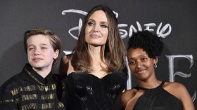 Angelina Jolie Bangga Boyong Anak ke Premier 'Maleficent 2'