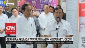 VIDEO: Gerindra Akui Ada Tawaran Masuk Ke Kabinet Jokowi