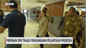 VIDEO: Pimpinan DPR Tinjau Pengamanan Pelantikan Presiden