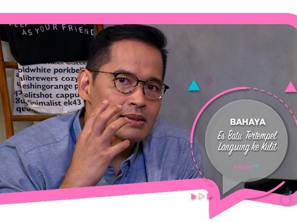 Bahaya Es Batu Tertempel Langsung ke Kulit