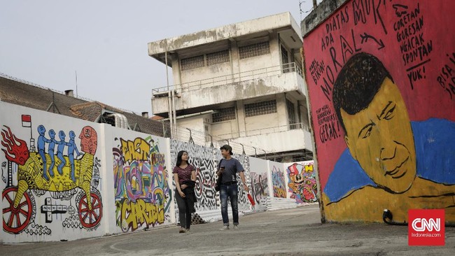 FOTO: M Bloc, Ruang Kreatif di Sudut Blok M