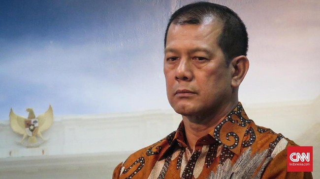 Kepala Bada Nasional Penanggulangan Bencana (BNPB) Letnan Jenderal Doni Monardo di Kantor Presiden, Kompleks Istana Kepresidenan Jakarta, Selasa (8/10).