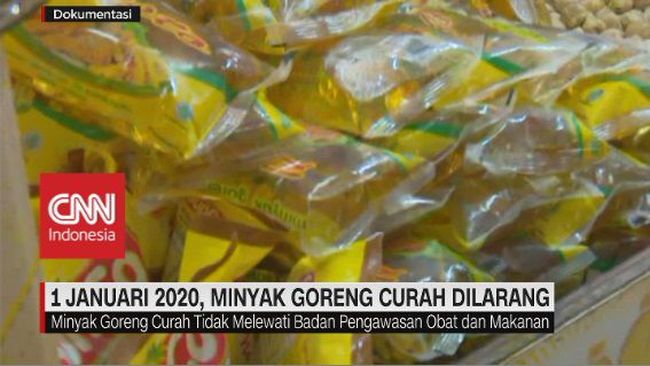 Video Larangan Edar Minyak Goreng Tanpa Kemasan