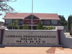 193 Napi Lapas Maros Dapat Remisi Lebaran, 1 Orang Langsung Bebas