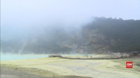 VIDEO: Kebakaran di Kawah Putih Belum Bisa Dipadamkan