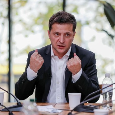 Presiden Ukraina Volodymyr Zelensky, Dulu Komedian Kini Pemimpin Negara