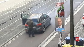 VIDEO: Detik-detik Penembakan Dekat Sinagoge Jerman