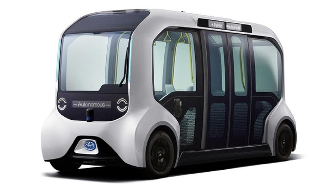 Sejak pertama dikenalkan di Consumer Electronics Show 2018, van ini sudah mengadopsi teknologi otonom atau bergerak sendiri tanpa sopir.