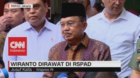 VIDEO: Wapres JK Jenguk Wiranto di RSPAD