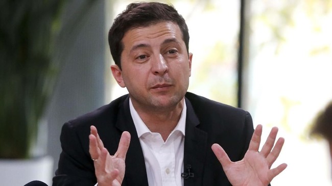 Presiden Ukraina, Volodymyr Zelensky, mengatakan hujan rudal Rusia tidak akan menghancurkan kebebasan rakyatnya.