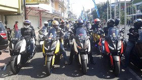Pengguna Skutik 'Serbu' Bandung Akhir Pekan Ini