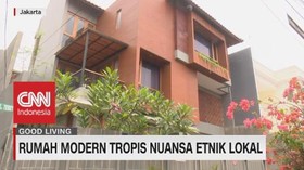 VIDEO: Rumah Modern Tropis Nuansa Etnik Lokal