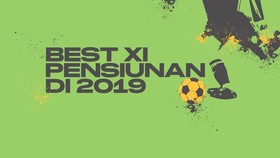 INFOGRAFIS: Best XI 'Pensiunan' di 2019