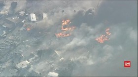 VIDEO: Kebakaran Sampah di California Meluas Ke Permukiman