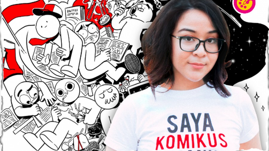 Jasmine Hanny Surkatty Komikus asal Indonesia siap menjumpai para penggemar komik Indonesia.