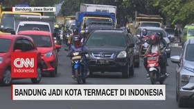 VIDEO: Bandung Jadi Kota Termacet di Indonesia
