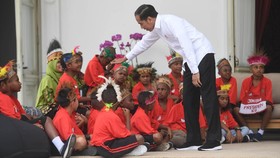 Bocah SD Tanya Jokowi: Kenapa Ibu Kota Negara Tidak Dipindah ke Papua?