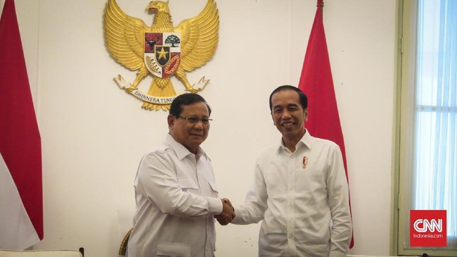 Presiden Jokowi menegaskan Partai Gerindra kemungkinan besar akan masuk ke dalam koalisi partai pemerintahan.
