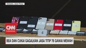 VIDEO: Bea dan Cukai Gagalkan Jasa Titip 76 Gawai Mewah