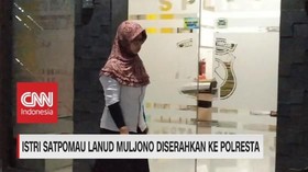 VIDEO: Istri Satpomau Lanud Muljono Diserahkan ke Polresta