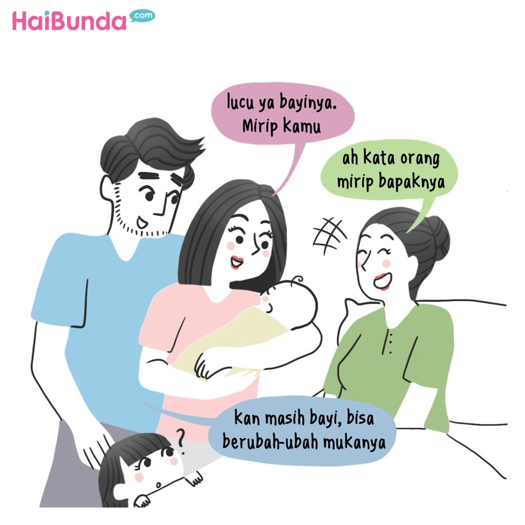 Pertanyaan adik bayi datang dari mana bikin Bunda di komik ini bingung. Bunda juga punya pengalaman seperti ini? Share yuk di kolom komentar.