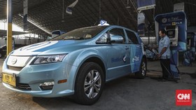 Blue Bird Batal Tambah Ratusan Unit Taksi Listrik Tahun Ini