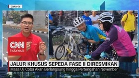 VIDEO: Jalur Khusus Sepeda Fase II Diresmikan