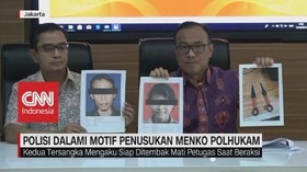 VIDEO: Polri: Pelaku Penyerangan Wiranto Sudah Siap Mati