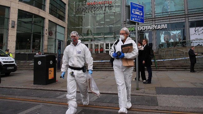 FOTO: Teror Penusukan di Manchester