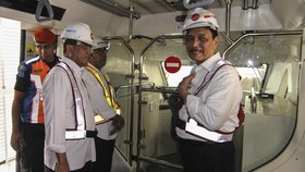 Luhut Usai Mencoba Kereta Cepat: Kedap Suara dan Goyangannya Bagus