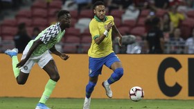 Neymar Cedera, Brasil Ditahan Imbang Nigeria