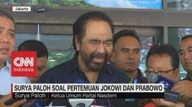 VIDEO: Surya Paloh Soal Pertemuan Jokowi dan Prabowo