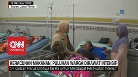 VIDEO: Keracunan Makanan, Puluhan Warga Dirawat Intensif