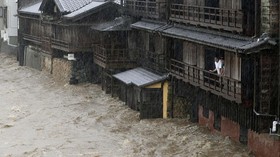 Topan Hagibis Jepang, Gelandangan Ditolak Masuk Pengungsian