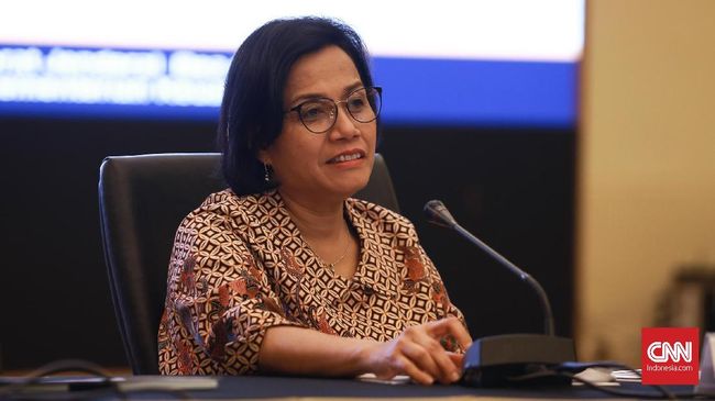 Sri Mulyani Ungkap Data Pajak Karyawan Tak Selaras Tren Gelombang PHK - CNN Indonesia