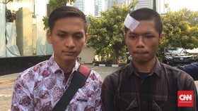 Dianiaya Aparat Saat Demo, Dua Mahasiswa Lapor Propram Polda