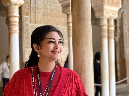 Anggunnya Bella Saphira yang Beri Pesan Adem untuk Istri TNI