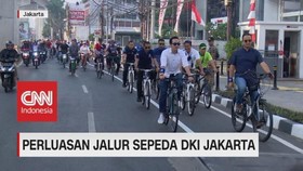 VIDEO: Perluasan Jalur Sepeda DKI Jakarta