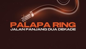 INFOGRAFIS: Palapa Ring, Jalan Panjang Cita-cita 2 Dekade