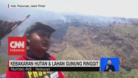 VIDEO: Kebakaran Hutan dan Lahan Gunung Ringgit