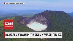 VIDEO: Kawasan Kawah Putih Akan Kembali Dibuka