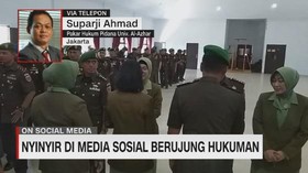 VIDEO: Nyinyir di Media Sosial Berujung Hukuman
